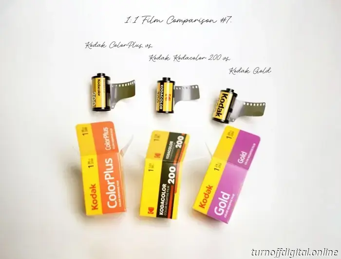 Kodak ColorPlus vs. Kodacolor 200 vs. Kodak Gold
