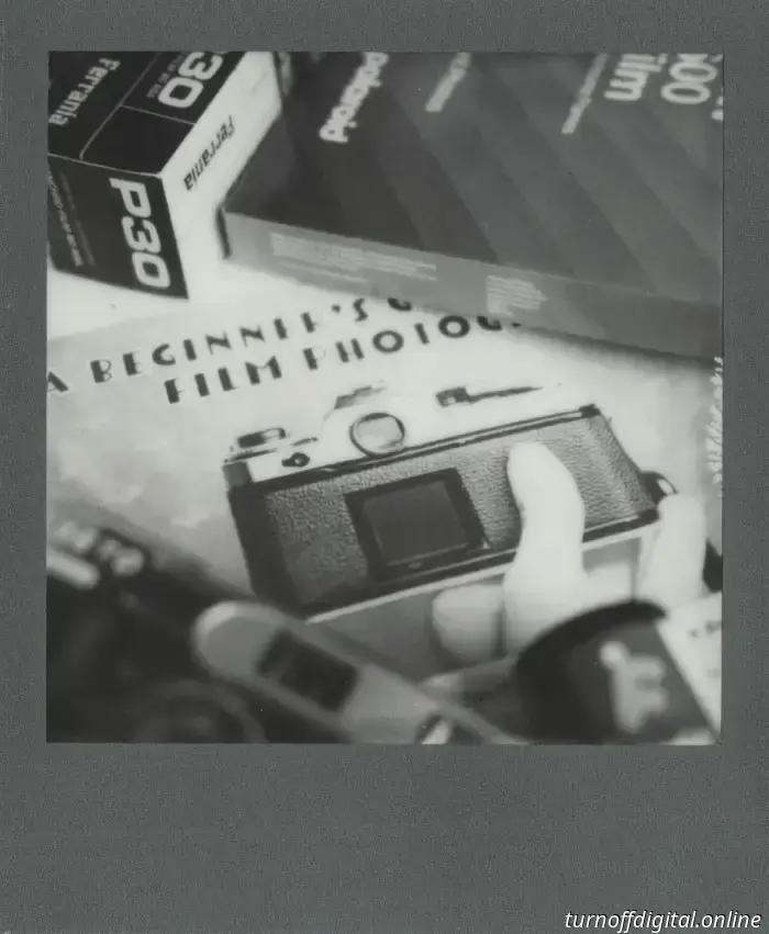 Un podcast, prueba de película Polaroid, reseñas, guías, aplicaciones