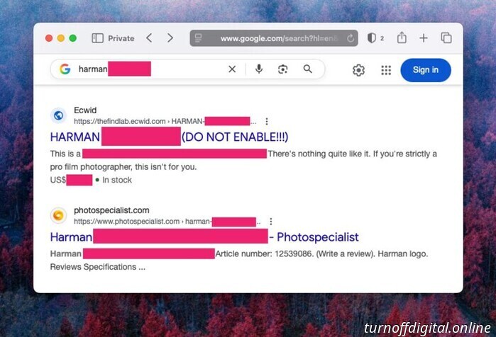 I rivenditori stanno lottando (e fallendo) nel mantenere segreta l'uscita di "Blue" di Harman.