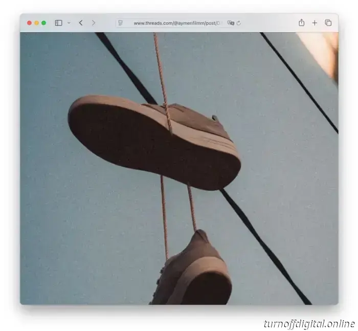 A Threads/Instagram account is attempting to present AI-generated images as if they were captured on film.