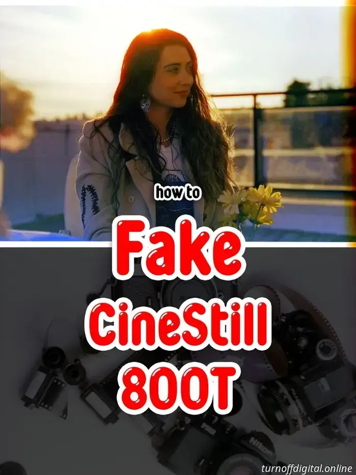 How to Imitate CineStill 800T